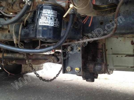 รถบรรทุก 6 ล้อดั๊มพ์ ยี่ห้อ TOYOTA  BU91 ไดน่าสามใบปัด