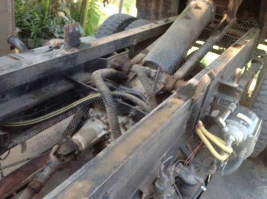 รถบรรทุก 6 ล้อดั๊มพ์ ยี่ห้อ TOYOTA  BU91 ไดน่าสามใบปัด