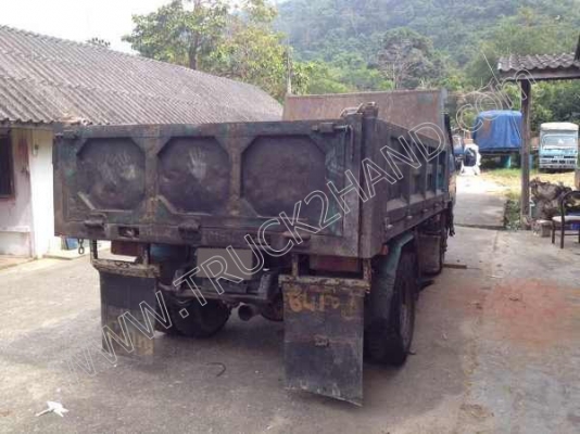 รถบรรทุก 6 ล้อดั๊มพ์ ยี่ห้อ TOYOTA  BU91 ไดน่าสามใบปัด