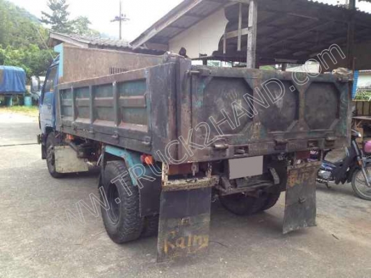 รถบรรทุก 6 ล้อดั๊มพ์ ยี่ห้อ TOYOTA  BU91 ไดน่าสามใบปัด