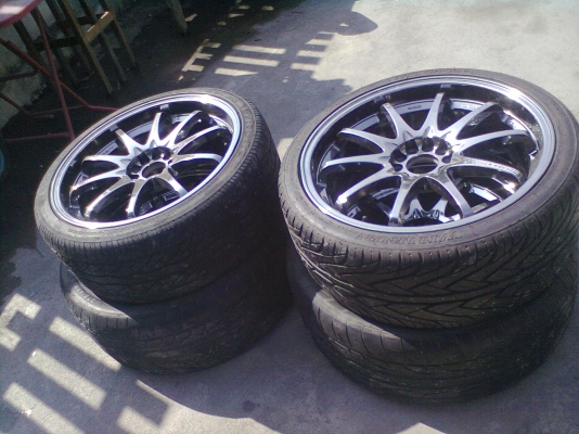 CE28 ขอบ 20x8.5  5รู114  พร้อมยาง 275 40 20 ปี 12 มี1ชุด