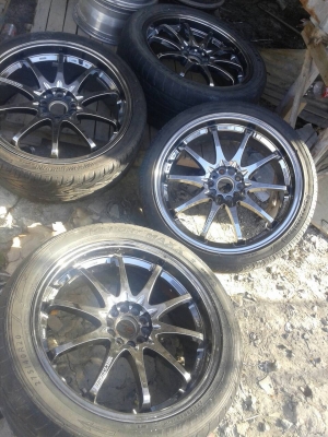 CE28 ขอบ 20x8.5  5รู114  พร้อมยาง 275 40 20 ปี 12 มี1ชุด