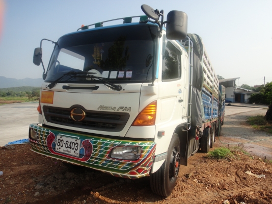 ขาน Hino mega 260 กระบะเกษตรพร้อมลูกไม่ดรั้ม