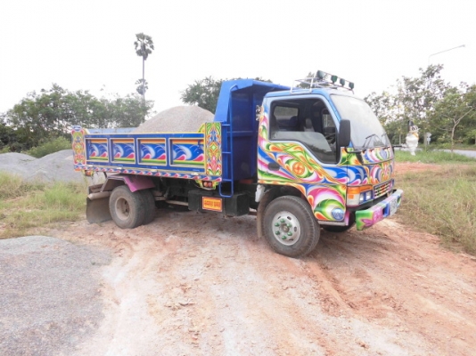 ขาย หกล้อดั้ม อีสุสุ NPR 120 แรง แท้รถห้างไทย รถพร้อมทำงาน