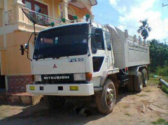รถบรรทุก 10 ล้อดั๊มพ์ ยี่ห้อ MITSUBISHI รุ่น FN516  170 แรงม้า