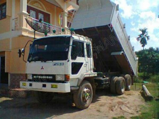 รถบรรทุก 10 ล้อดั๊มพ์ ยี่ห้อ MITSUBISHI รุ่น FN516  170 แรงม้า
