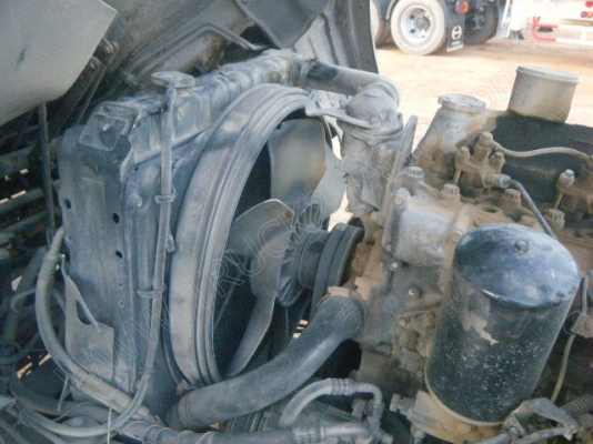 รถบรรทุก 10 ล้อ 2 เพลาติดเครนพับ 6 ตัน ยี่ห้อ MITSUBISHI รุ่น FN527