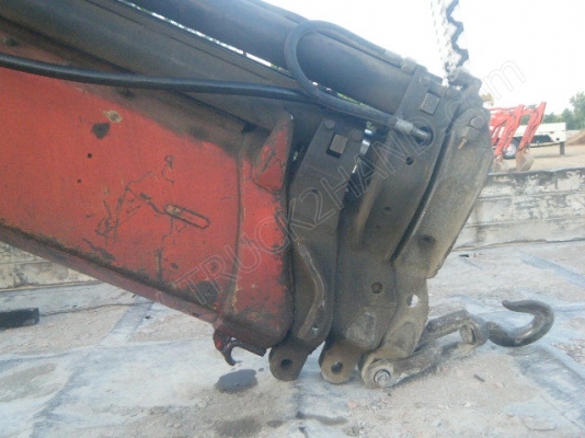 รถบรรทุก 10 ล้อ 2 เพลาติดเครนพับ 6 ตัน ยี่ห้อ MITSUBISHI รุ่น FN527