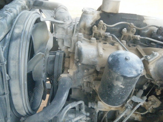 รถบรรทุก 10 ล้อ 2 เพลาติดเครนพับ 6 ตัน ยี่ห้อ MITSUBISHI รุ่น FN527