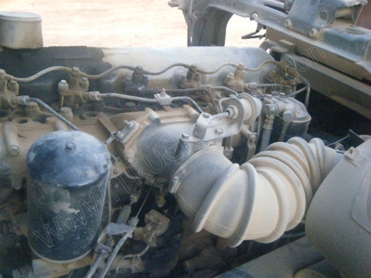 รถบรรทุก 10 ล้อ 2 เพลาติดเครนพับ 6 ตัน ยี่ห้อ MITSUBISHI รุ่น FN527