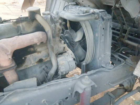 รถบรรทุก 10 ล้อ 2 เพลาติดเครนพับ 6 ตัน ยี่ห้อ MITSUBISHI รุ่น FN527