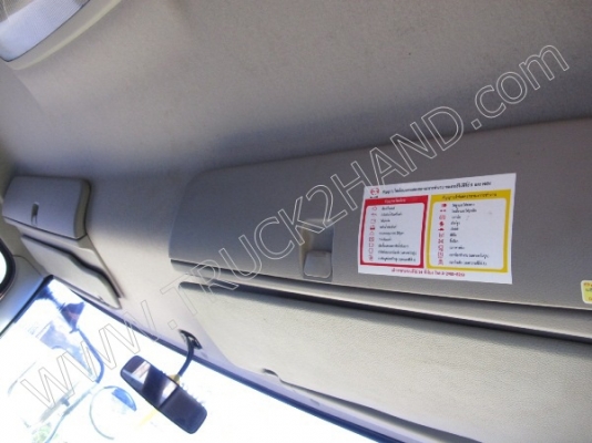 รถบรรทุก 10 ล้อ 2 เพลาติดเครนพับ 6 ตัน ยี่ห้อ MITSUBISHI รุ่น FN527