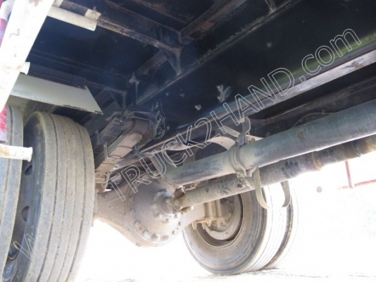 รถบรรทุก 10 ล้อ 2 เพลาติดเครนพับ 6 ตัน ยี่ห้อ MITSUBISHI รุ่น FN527