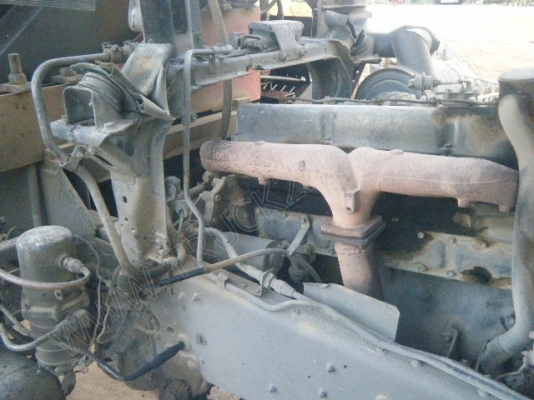 รถบรรทุก 10 ล้อ 2 เพลาติดเครนพับ 6 ตัน ยี่ห้อ MITSUBISHI รุ่น FN527