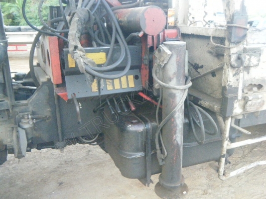 รถบรรทุก 10 ล้อ 2 เพลาติดเครนพับ 6 ตัน ยี่ห้อ MITSUBISHI รุ่น FN527