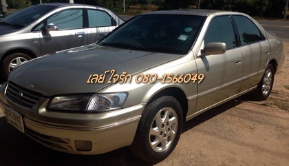 ***ขายแล้วครับขอบคุณ Truck2hand ขาย เก๋งสวยๆเดิมบางทั้งคัน ไม่เคยติดแก๊ส TOYOTA CAMRY 2.2 SE.G AUTO ตัวท็อป ปี43/00 เครื่องเดิมเกียร์เดิม ภายในสวย อ็อปชั่นครบ แอร์เย็น สีสันสวยบางทั้งคัน หน้า-หลังเดิมๆไม่เคยชน ไม่จมน้ำ ภายในสวยครบ ยางดี ล้อ