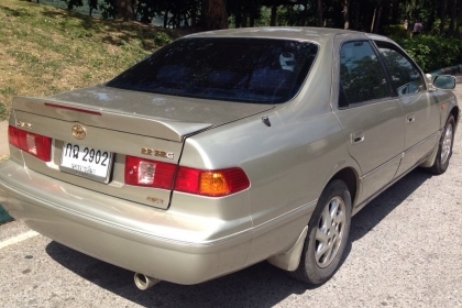 ***ขายแล้วครับขอบคุณ Truck2hand ขาย เก๋งสวยๆเดิมบางทั้งคัน ไม่เคยติดแก๊ส TOYOTA CAMRY 2.2 SE.G AUTO ตัวท็อป ปี43/00 เครื่องเดิมเกียร์เดิม ภายในสวย อ็อปชั่นครบ แอร์เย็น สีสันสวยบางทั้งคัน หน้า-หลังเดิมๆไม่เคยชน ไม่จมน้ำ ภายในสวยครบ ยางดี ล้อ