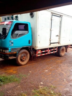 MITSU CANTER URO2 ห้างแท้ปี40 เครื่อง115 ตู้แห้ง 3 บาน ยาว 4.3 ม.