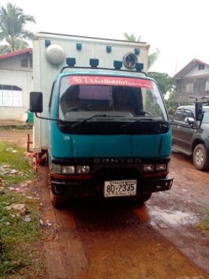 MITSU CANTER URO2 ห้างแท้ปี40 เครื่อง115 ตู้แห้ง 3 บาน ยาว 4.3 ม.