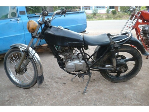 ช๊อปเปอร์ HONDA JX 100 สีดำ