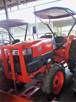 รถไถคูโบต้า L4508 รถใช้งาน 3 ปี พร้อมโรตารี่