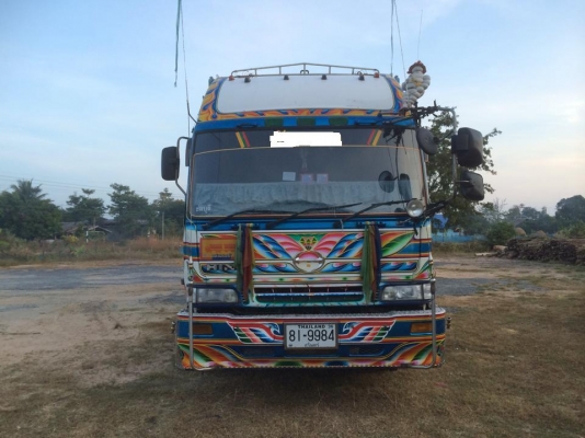 ขายรถบรรทุกพ่วง 24ล้อ Hino  K13C 35 ตัน 3เพล
