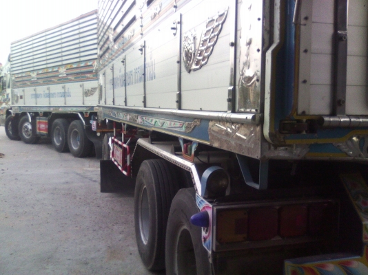 ขายรถบรรทุกพ่วง 24ล้อ Hino  K13C 35 ตัน 3เพล