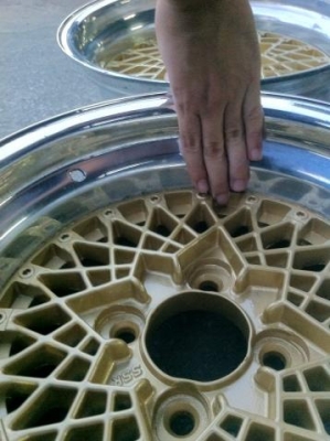 ล้อแท้ made in japan ขอบ14 4รู110 อ๊อฟลึก หายาก