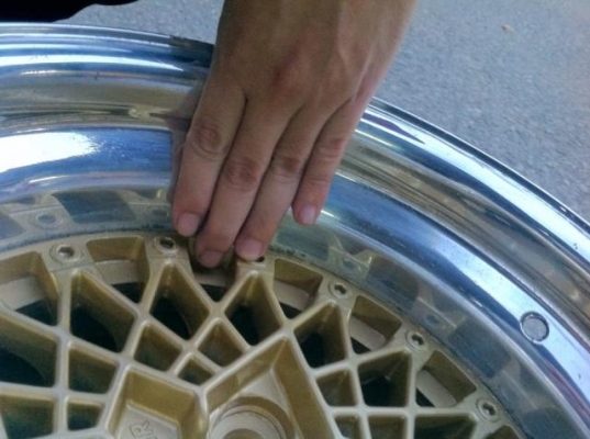 ล้อแท้ made in japan ขอบ14 4รู110 อ๊อฟลึก หายาก