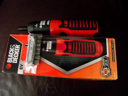 black&amp;decker ไขควงไฟฟ้า