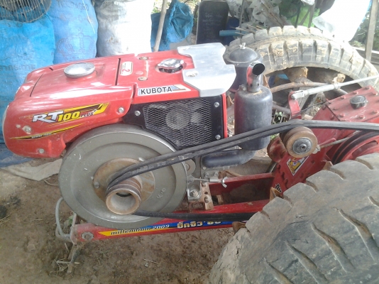 ขายรถไถนาเดินตามสภาพดีเครื่องRT100พลัส