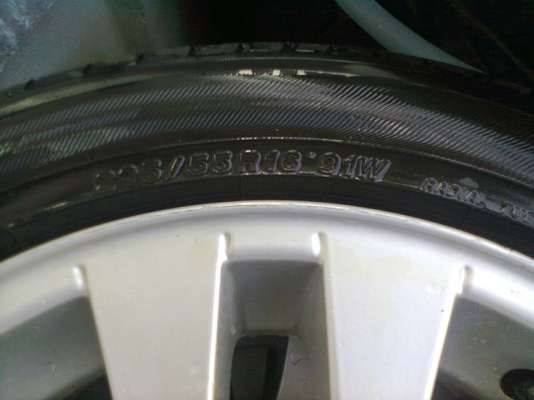 แม็ก BMW พร้อมยาง205 55 16 11