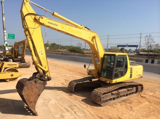 ขายรถแบคโฮ KOMATSU PC210LC-6 ทำงาน 6000 ชั่วโมง ปี2000 มี VDOครับ ระบบไฟฟ้าเต็ม รถนอกนำเข้าสภาพสวย