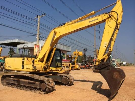 ขายรถแบคโฮ KOMATSU PC210LC-6 ทำงาน 6000 ชั่วโมง ปี2000 มี VDOครับ ระบบไฟฟ้าเต็ม รถนอกนำเข้าสภาพสวย