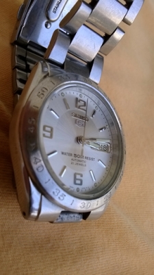 SEIKO auto เครื่อง 7s26 ยอดนิยม เรือน/สาย stainless