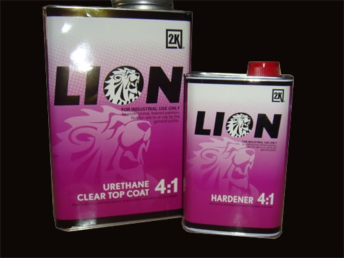 แล็คเกอร์รถยนต์ ยี่ห้อ LION ระบบ 4:1 ขนาดกล (น้ำหนัก 3.2 กิโลกรัม 3.75ลิตร) 650บาท มีราคาพิเศษสำหรับร้านค้าครับ