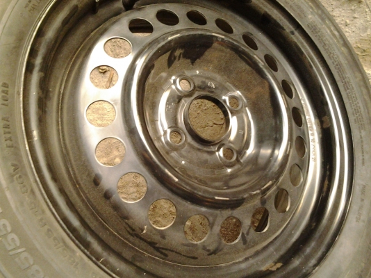 ยางอะไหล่ 4รู100