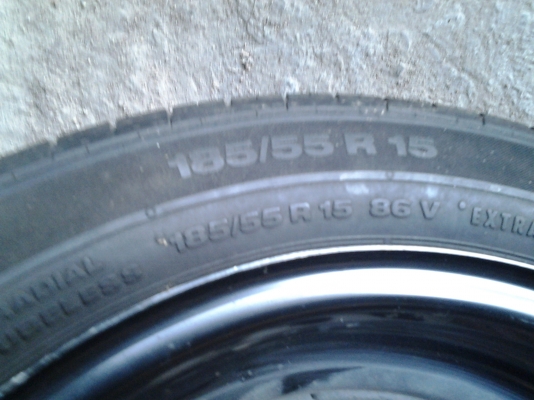 ยางอะไหล่ 4รู100