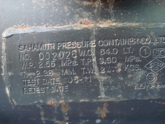 ขายถังแก๊ส64ลิตครับ