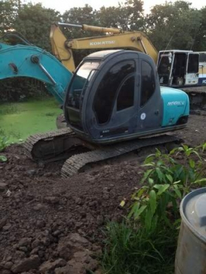 KOBELCO 100MACK 5SUPPER บูมอาร์มพิเศษ ไฟฟ้าครบเล่มทะเบียน