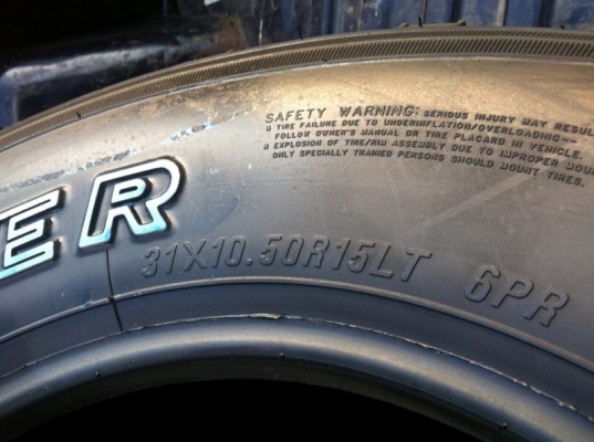 ขายยาง Mud Maxxis MT754 BuckShot ขนาด 31 10.5 r15   ยางป้ายแดงปี13 ราคาพิเศษ