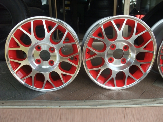 ขายแม็กขอบ 14 4รู100 สภาพสวยจัด