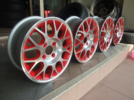 ขายแม็กขอบ 14 4รู100 สภาพสวยจัด