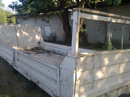 ขายครับ กระบะเหล็ก ROCK ขนาด 2.45x6.00x.0.60m.