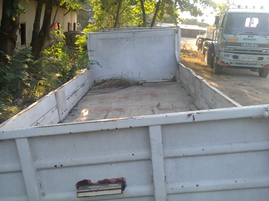 ขายครับ กระบะเหล็ก ROCK ขนาด 2.45x6.00x.0.60m.