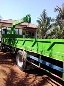 รถบรรทุกหกล้อติดเครน 5 ตัน 4 ปอก ขาไขว้ยาว 7.20 ยาง 900 ขอบ 20 รถบรรทุกหกล้อติดเครน 5 ตัน 4 ปอก ขาไขว้ยาว 7.20 ยาง 900 ขอบ 20