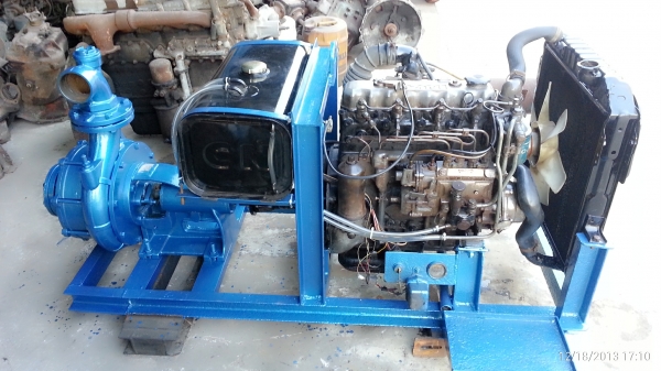 ขายเครื่องสูบน้ำแบบอัดแรง2ใบพัดเข้า3"ออก3"พร้อมใช้งานใช้ดับเพลิงได้ใช้อัดสปริงเกอร์ได้สูบลึกส่งได้ไกล