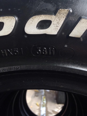 ขายยาง BF ALLTERRAIN 265-70-16 ปลายปี11 ดอก เต็มๆ 95\% 1ชุดครับ