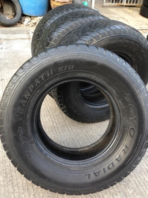 ขายยาง TOYO TRANPATH 265-70-16  สวยๆ1ชุดครับ