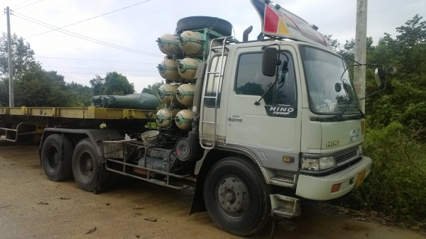 (22ล้อ) หางพื้น3คาน+10ล้อหัวลาก2เพลาก๊าซNGV พร้อมใช้ วิ่งงานประจำ....